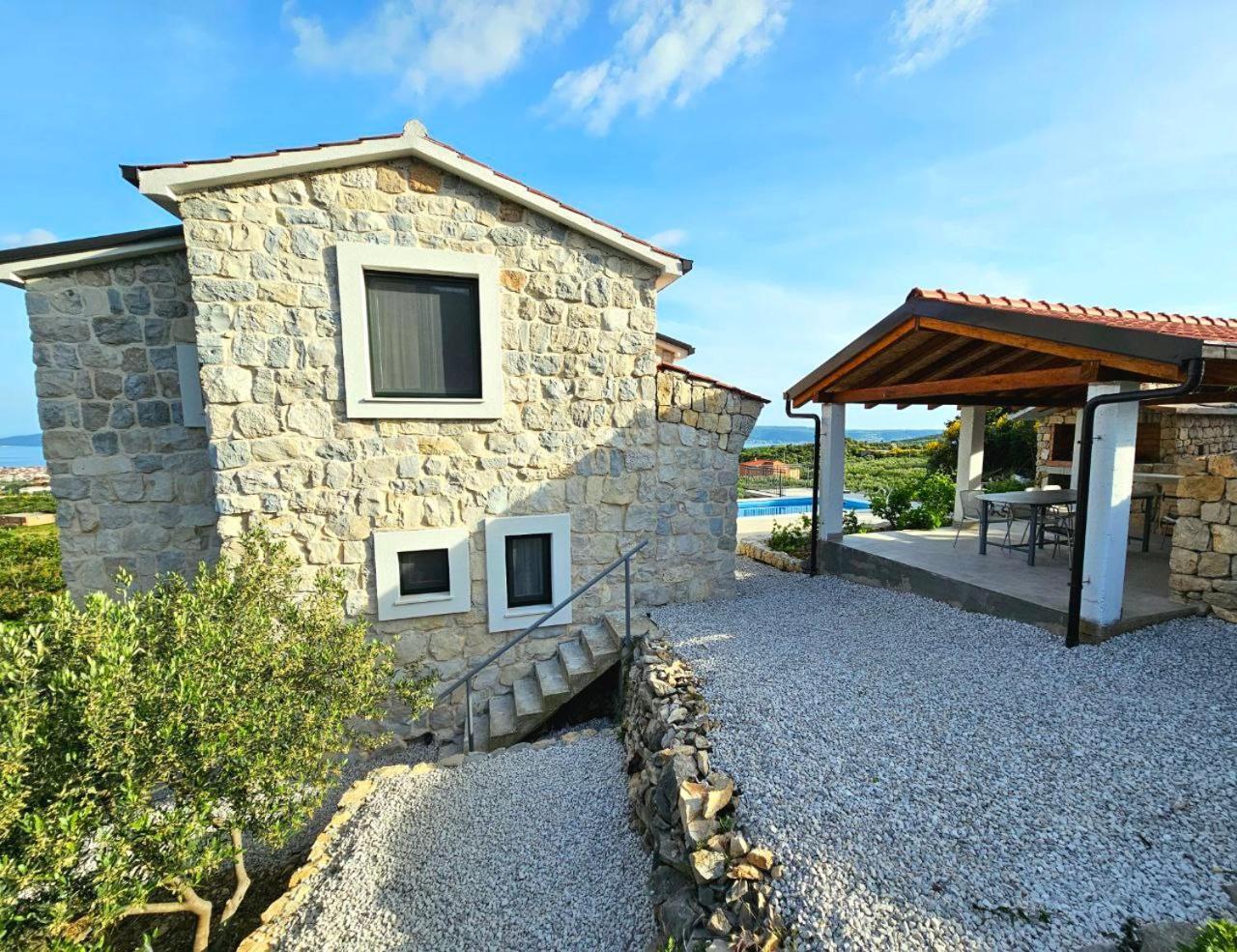 Villa Bepina, Surrounded By Sea, Olive, Vineyard Kastel Novi Luaran gambar